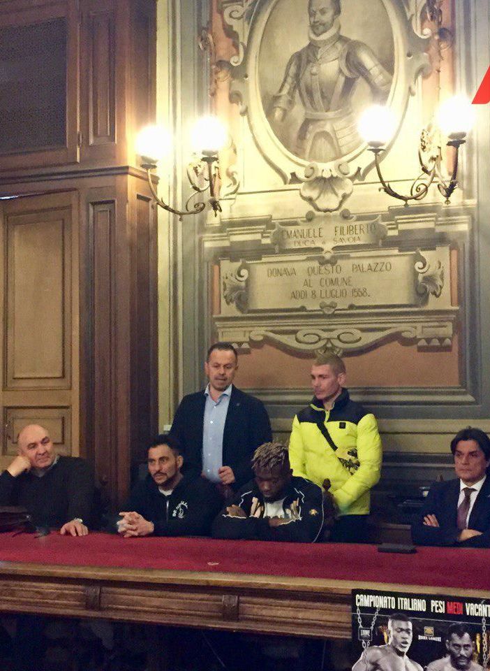 Ad Asti il Campionato Italiano Pesi Medi di Boxe. Riflettori di tutta Italia puntati sul Pala Errebi San Quirico