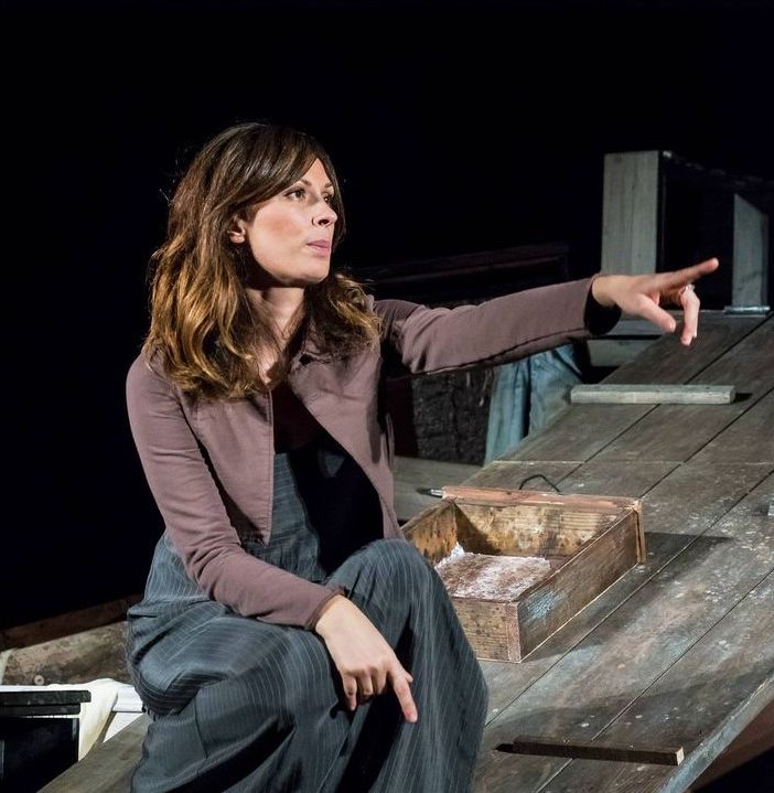 Chiara Buratti nell'intensa interpretazione Nell'&quot;Ultimo giorno di sole&quot;