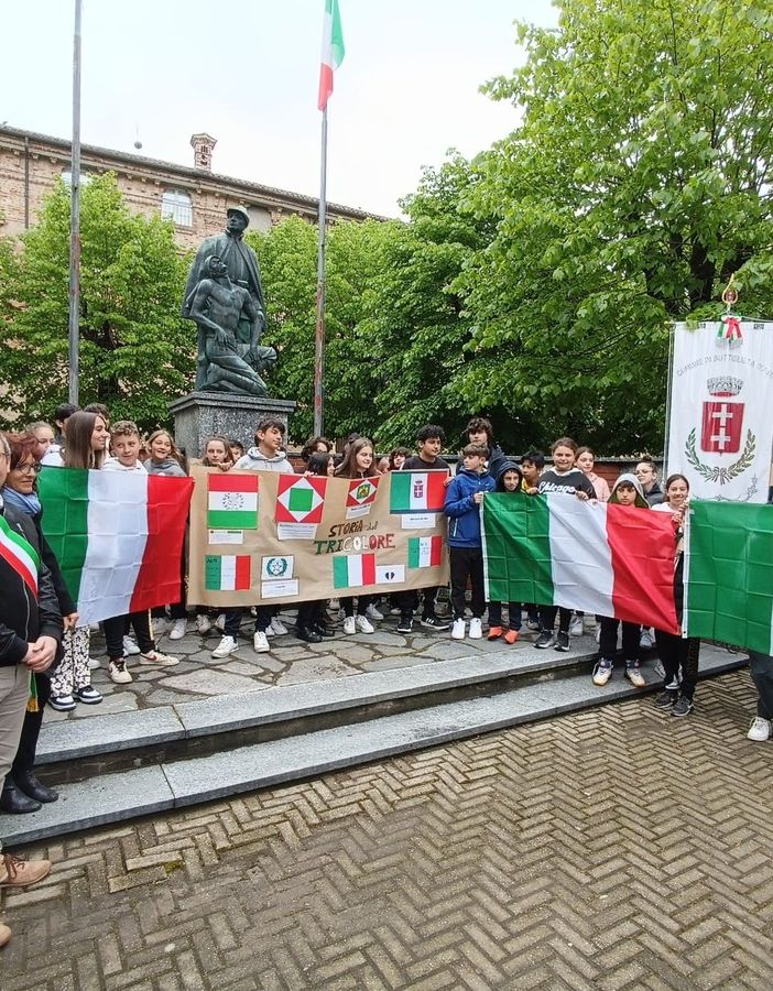 Buttigliera ha festeggiato il suo 25 aprile con i ragazzi della scuola media