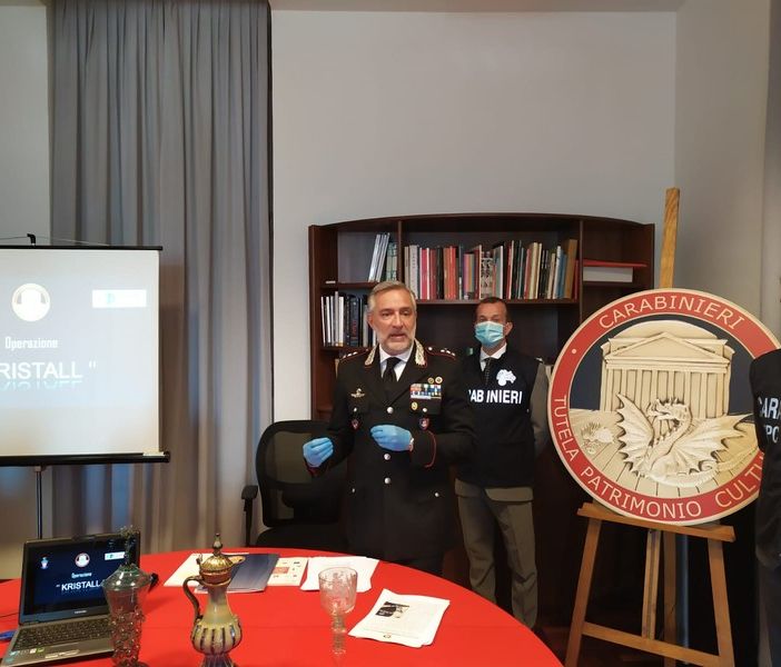 Da Dusseldorf al Piemonte, beni storici della Germania recuperati dai Carabinieri dopo vent'anni [VIDEO]