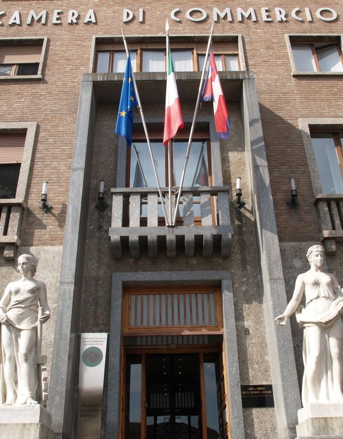 La sede astigiana della Camera di Commercio
