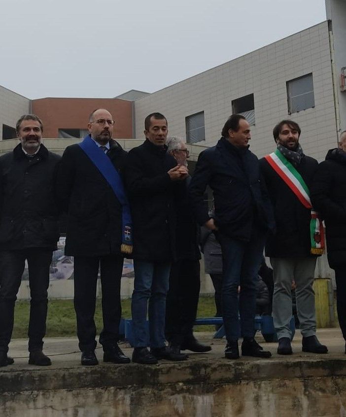 Il cantiere dell'ospedale della Valle Belbo
