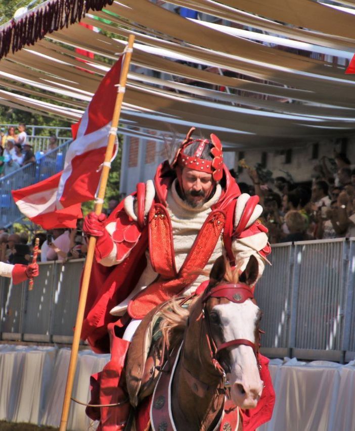 Il capitano del Palio di Asti