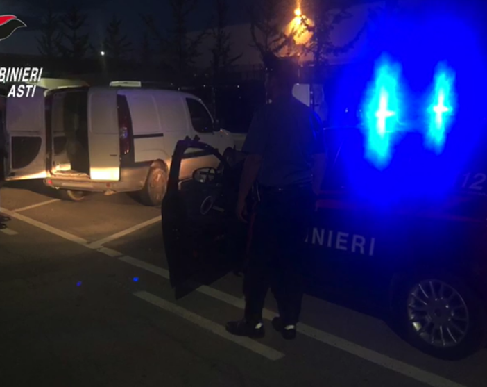 Un fermo immagine tratto dal video diffuso dall'Arma