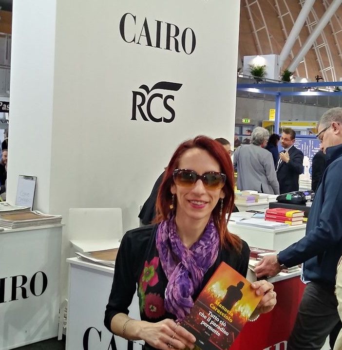 La scrittrice astigiana Manuela Caracciolo al Festival LucidoSottile di Cagliari con il suo &quot;Tutto ciò  che il paradiso permette&quot;