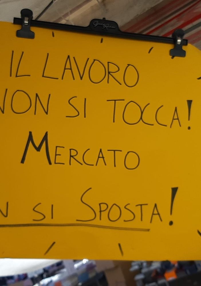 Gli ambulanti del Goia e la commissione mercatale, chiedono le dimissioni dell'assessore Bovino