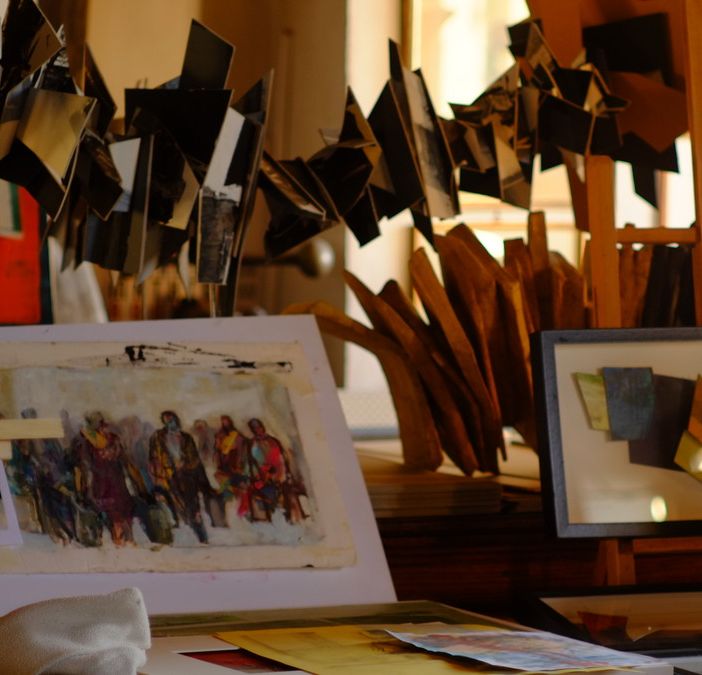 All'interno del castello di Soglio, lo spazio espositivo 'Aria' di Raffaele Iachetti