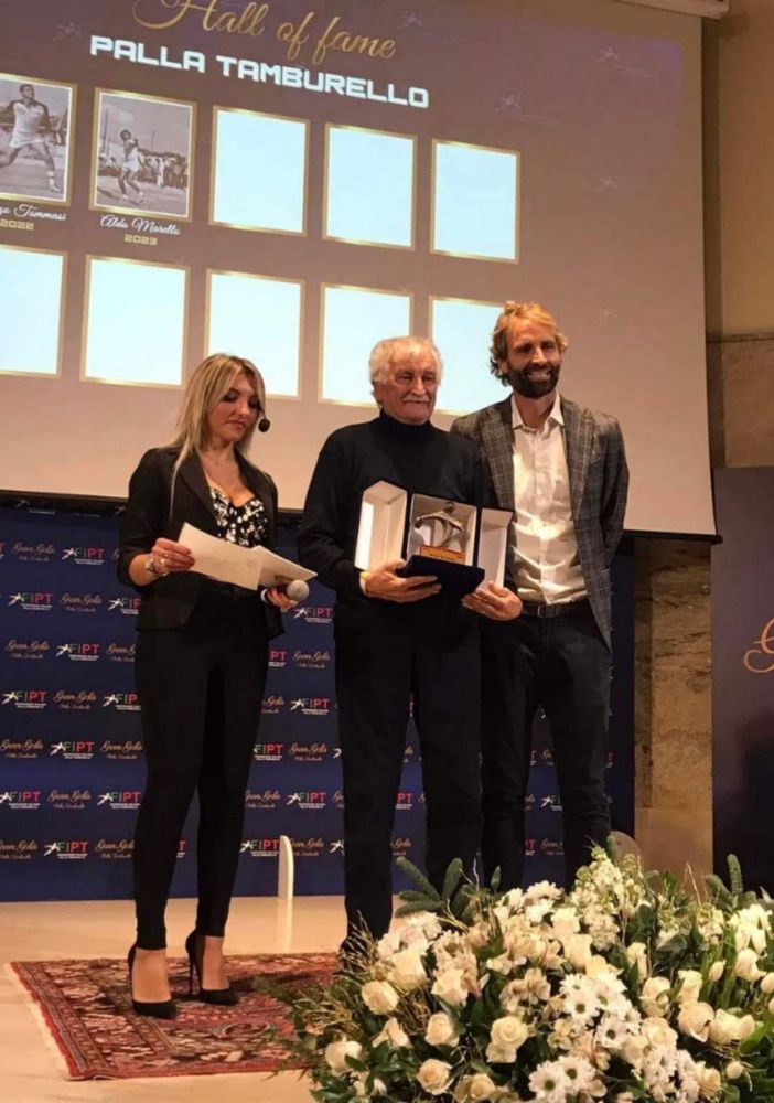 Aldo &quot;Cerot&quot; Marello nella &quot;Hall of fame del tamburello&quot;