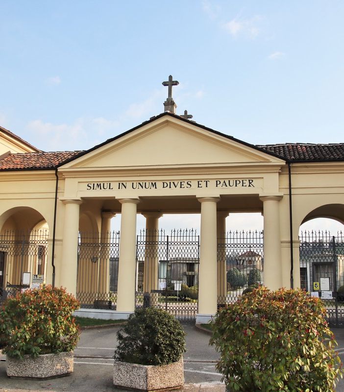 Asti, lavori manutentivi nei cimiteri. Al cimitero urbano messa in sicurezza l'area dopo il crollo di giugno