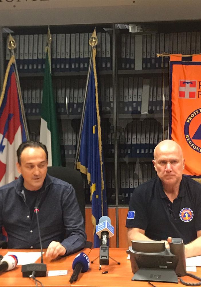 La conferenza di Cirio e Raviolo in Regione