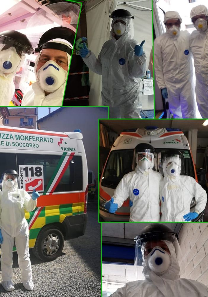 I volontari della Croce Verde di Nizza raccontano tre mesi di Covid in prima linea: “Ho messo da parte la paura per aiutare chi si trovava in difficoltà”