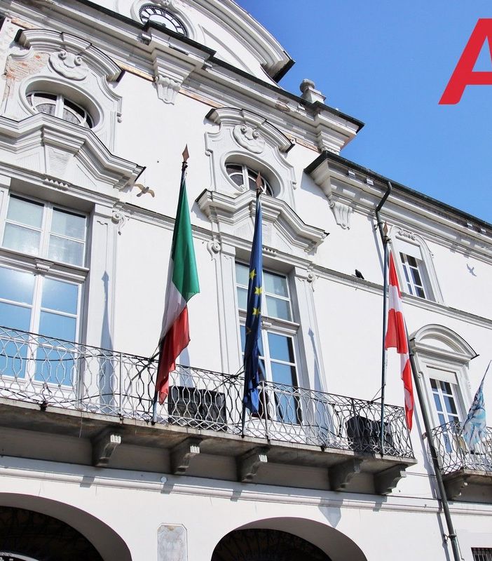 Facciata del Comune di Asti