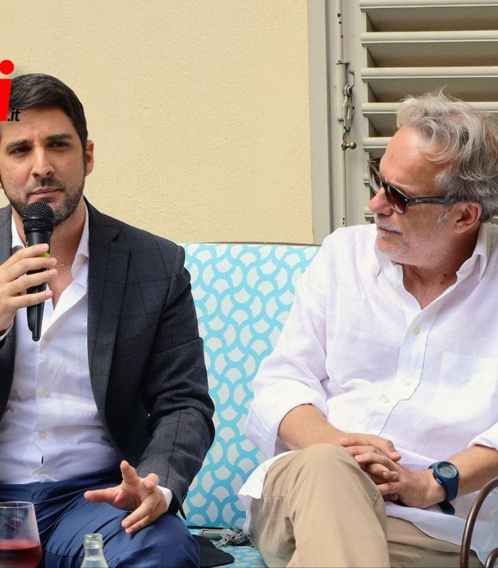 Alcune immagini della conferenza stampa di chiusura di AstiTeatro 45 colte dall'obiettivo del nostro fotoreporter Efrem Zanchettin