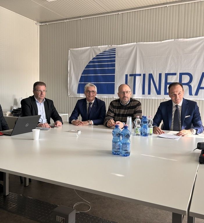 Alcune immagini della conferenza dei servizi di questa mattina