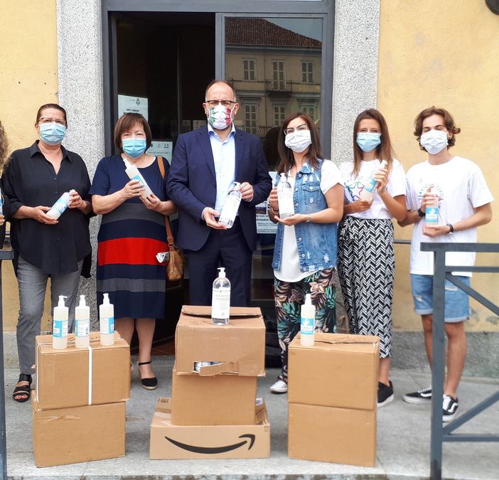 Gel igienizzante per i centri estivi del territorio dal Comune di Asti, per una ripartenza in sicurezza