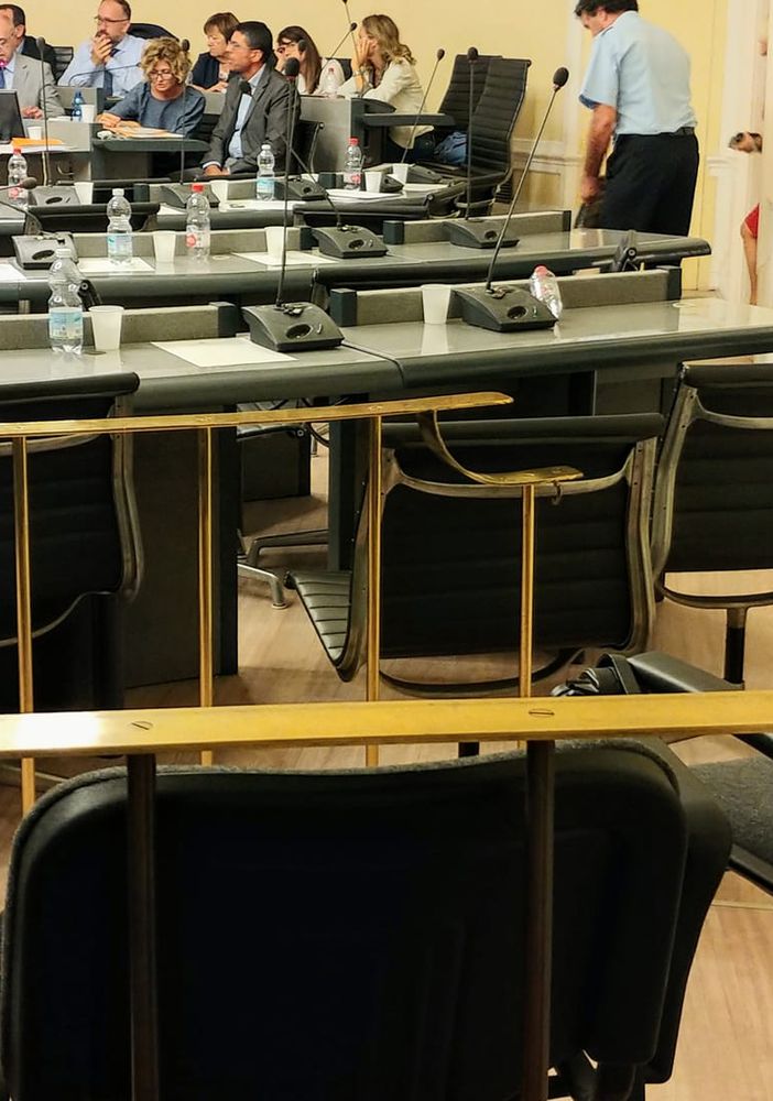 Il Consiglio comunale dopo l'uscita della minoranza