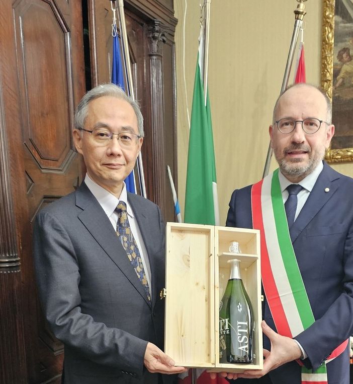 Maurizio Rasero con Kobayashi Toshiaki
