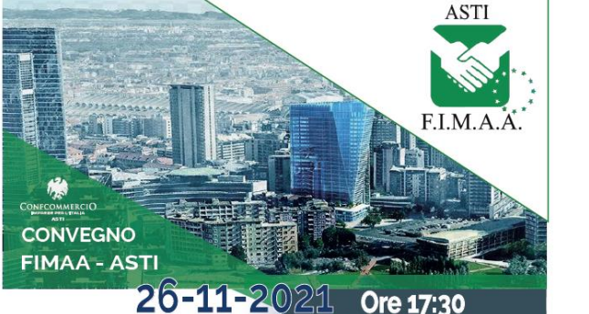 Convegno Fimaa ad Asti nella sede Confcommercio di corso Cavallotti