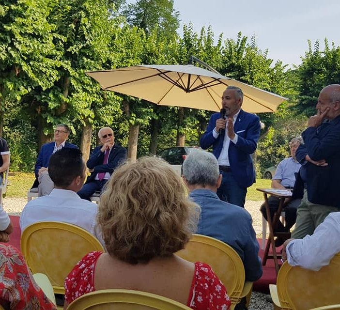 Un momento del convegno di ieri a Tigliole