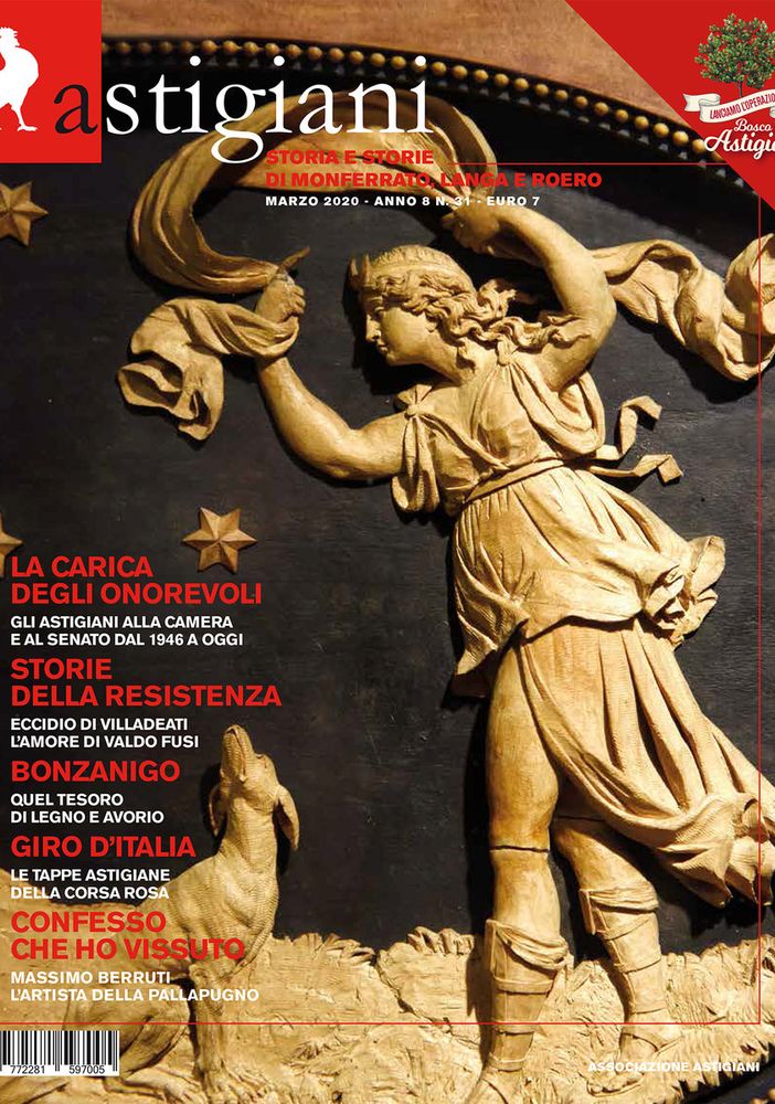 Astigiani è in edicola: gli onorevoli dal 1946 ad oggi, l'eccidio di Villadeati, i tesori di Bonzanigo e molto altro