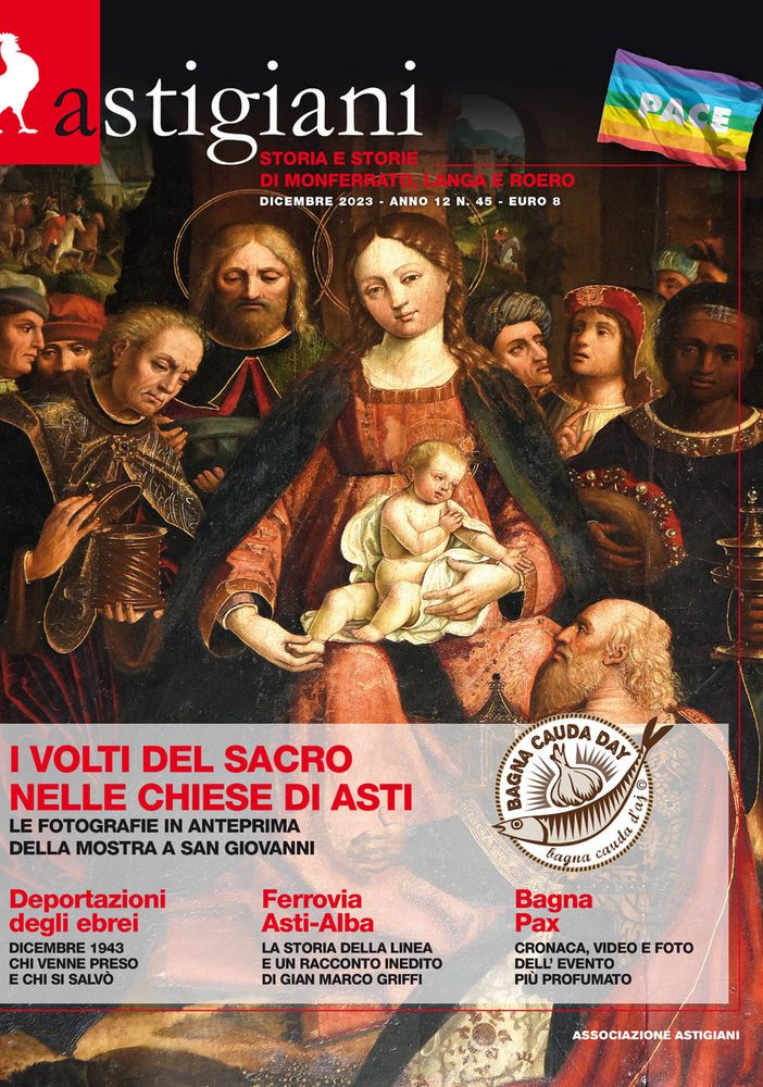 Su Astigiani di dicembre un viaggio nella storia e il racconto inedito di Gian Marco Griffi