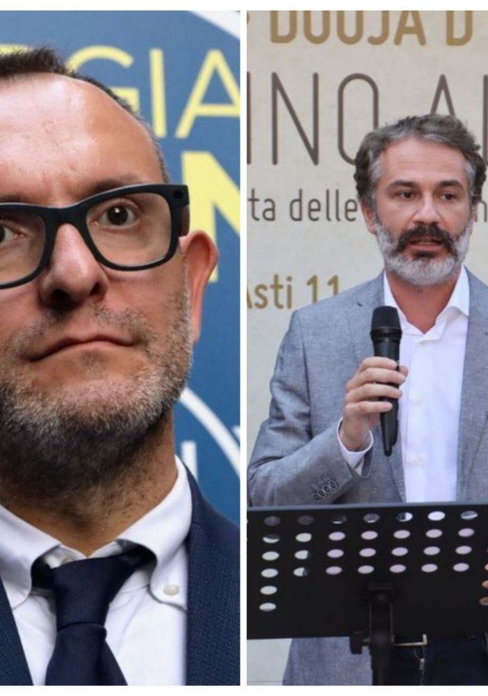 Nel collage fotografico, da sinistra, Marcello Coppo e Andrea Giaccone