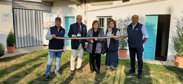 Nuova veste per il cortile della sede dell'associazione “Con Te”