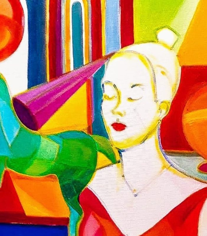 Colore senza fine nella mostra evento di Enrica Maravalle con &quot;Il colore dei sogni&quot;