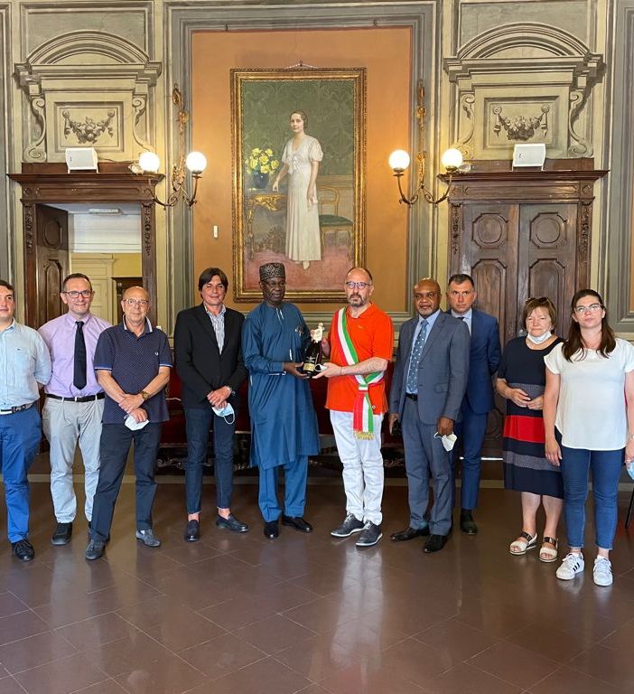 Ricevuto in Municipio l'Ambasciatore nigeriano Paul Oga Adikwu