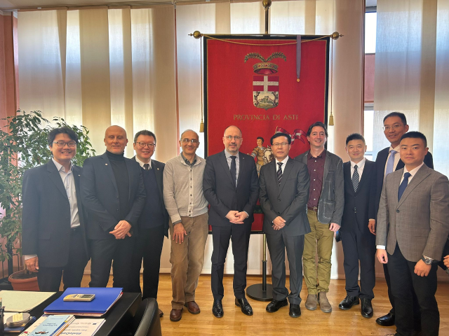 Asti e Cina ancora più vicine: firmato un protocollo sulla “Gestione integrata dei bacini idrografici”