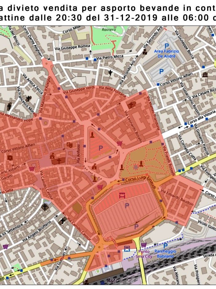 Asti: pronte le misure per un Capodanno in piazza in sicurezza