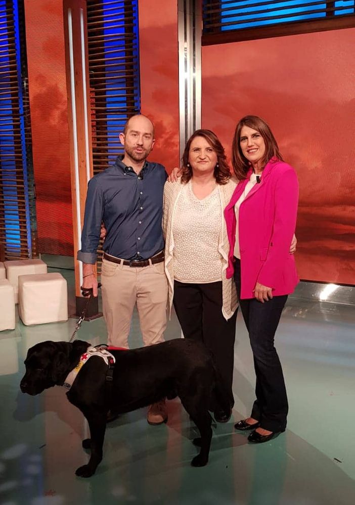 Renata Sorba dell'Associazione pro retinopatici e ipovedenti, ospite di Geo su Rai 3