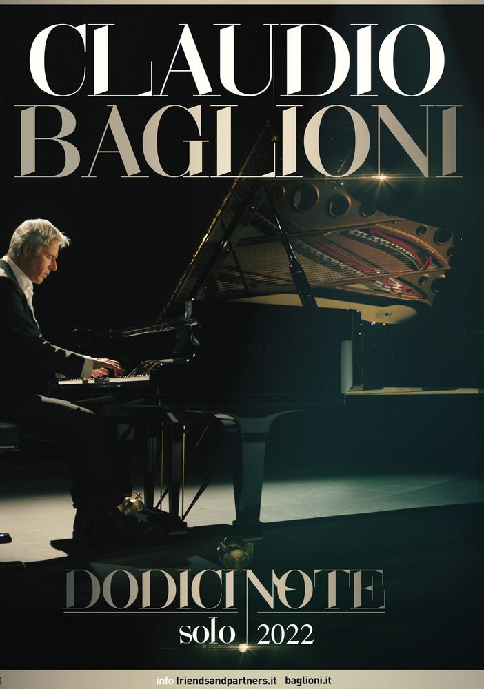 La notte astigiana di Claudio Baglioni, questa sera al Teatro Alfieri con 'Dodici note solo'