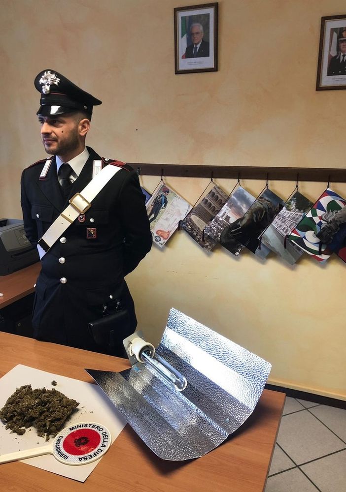 Non accetta la fine della relazione e minaccia di morte la ex compagna: i Carabinieri trovano a casa una piantagione artigianale di marijuana