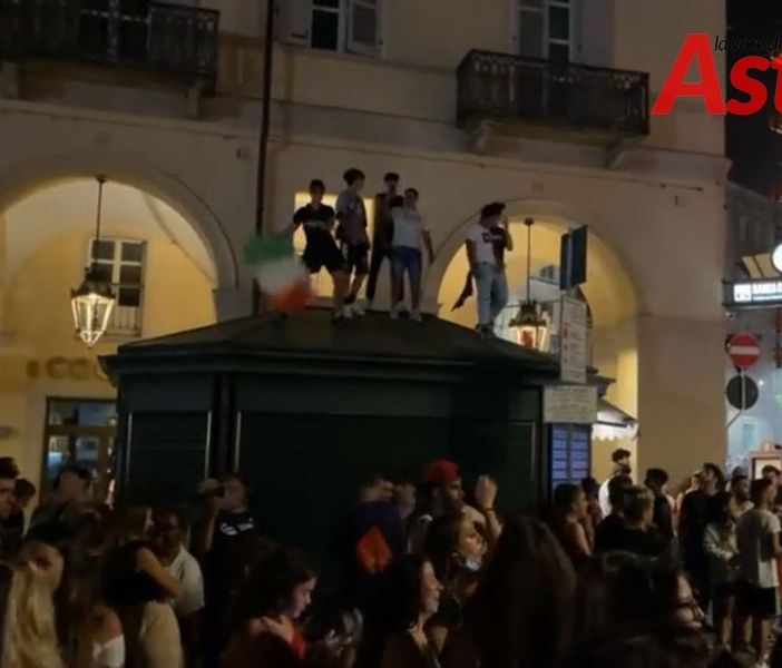 I festeggiamenti Italia-Spagna al vaglio della Digos