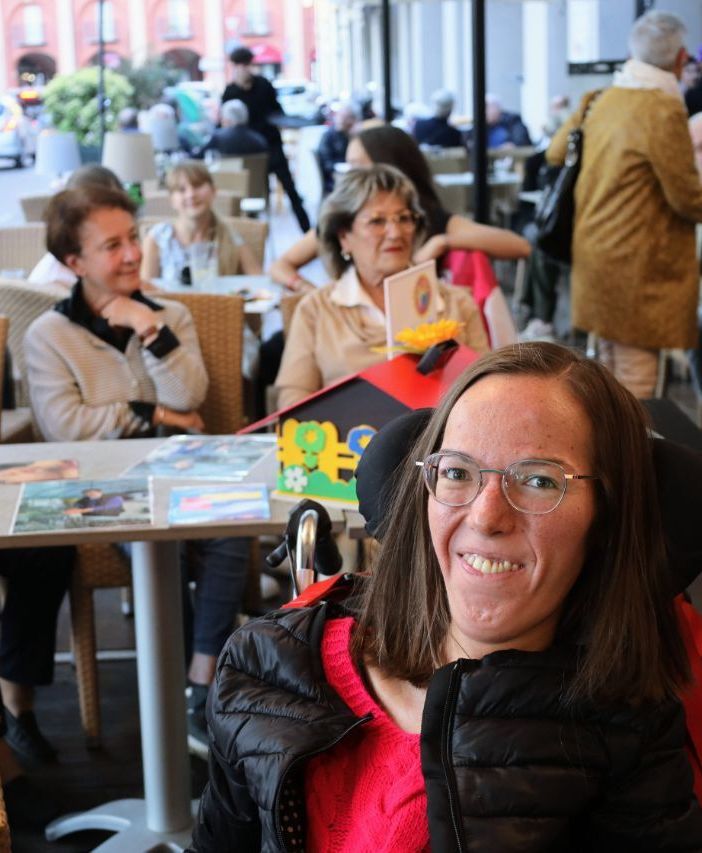 L'assessore Zollo durante una manifestazione (MerfePhoto)