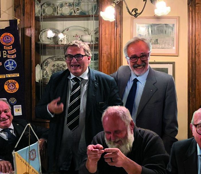 Enrico Anghilante al Lions Club Villanova d'Asti