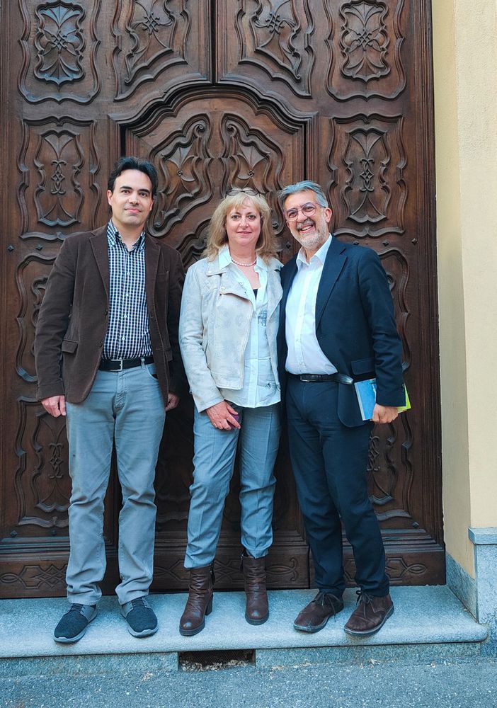I premiati con il presidente dell'Erca, Fulvio Gatti