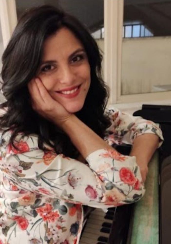 La pianista Ernesta Aufiero, organizzatrice e promotrice dell'appuntamento