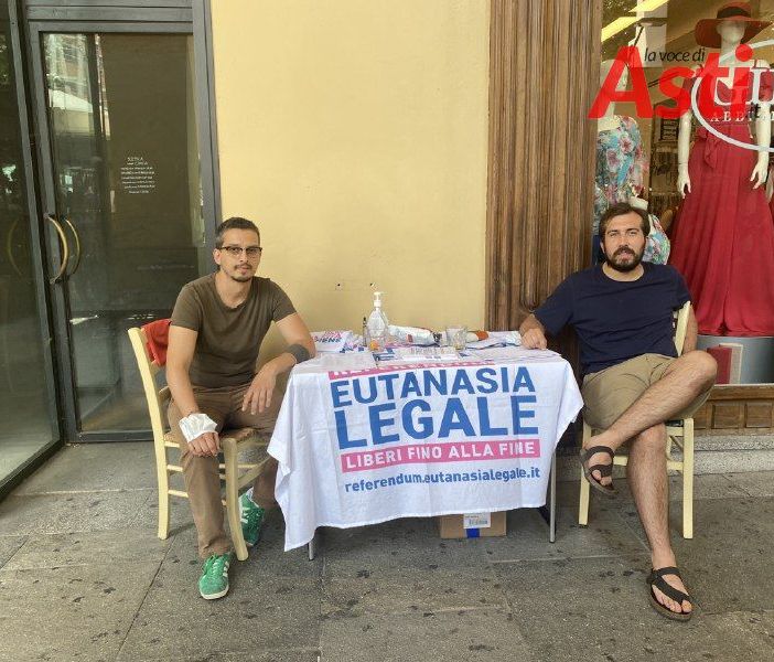 Un momento della raccolta