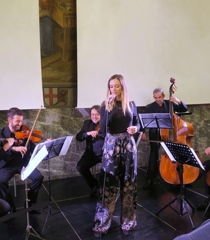 Flavia Barbacetto e il Quartetto d’archi dell’Orchestra Classica di Alessandria