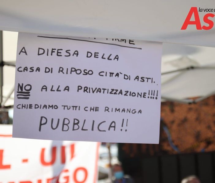 Casa di Riposo Città di Asti, la rabbia dei sindacati: &quot;Nessuno si chiami fuori. Si sta lasciando morire un pilastro della sanità&quot;