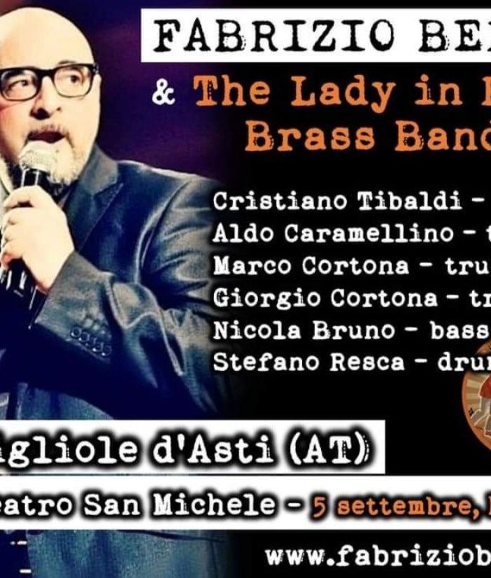 Questa sera a Costigliole Fabrizio Berta chiude i festeggiamenti estivi