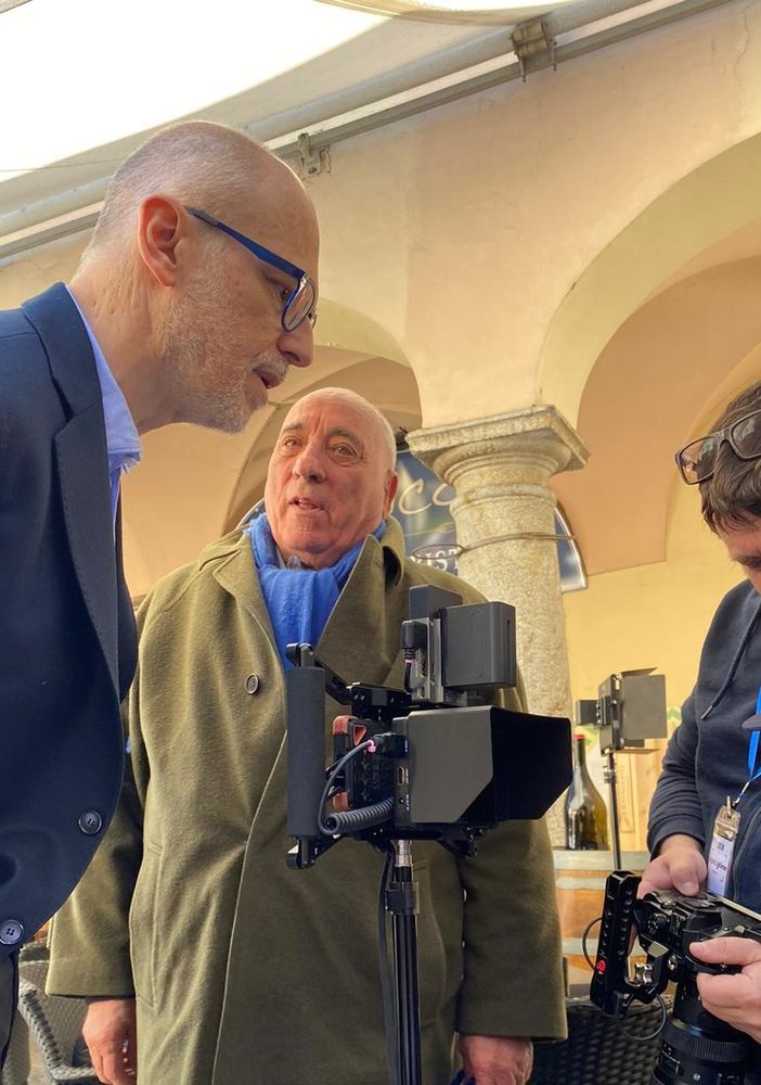 Alcune foto dal set del film &quot;Il violinista&quot;