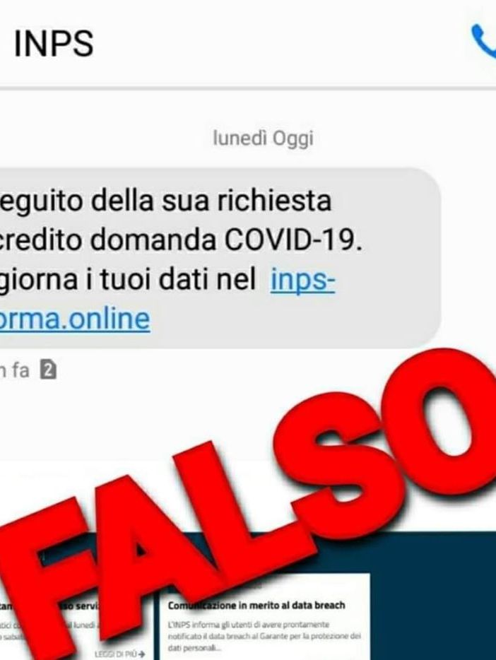 Attenzione a falsi messaggi in arrivo dall'Inps. La polizia postale mette in guardia e invita a segnalare