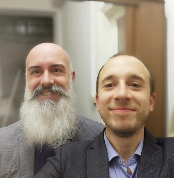 Riccardo Fassone con Paolo Furia