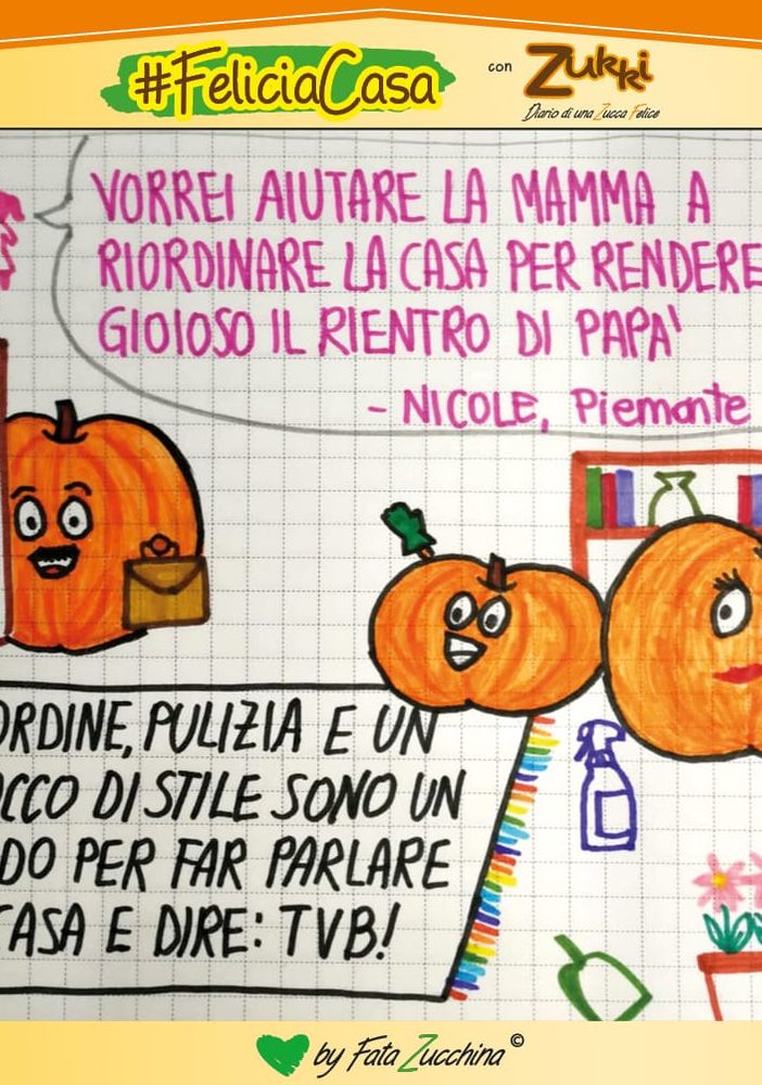 Favole a casa: la nuova video rubrica di Fata Zucchina. Oggi raccontiamo &quot;La mezza casa&quot; di Mauro Bernini