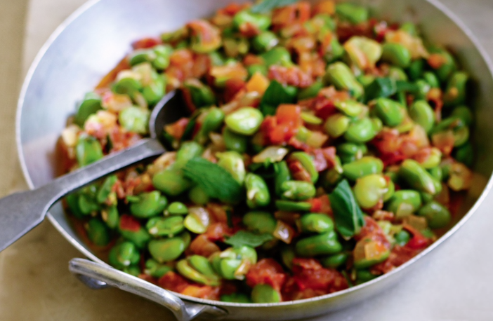 Mercoledì Veg: fave fresche stufate