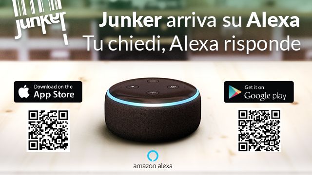 Dubbi sulla raccolta differenziata? Chiedi ad Alexa e &quot;Junker&quot; ti guiderà al corretto smaltimento [VIDEO]