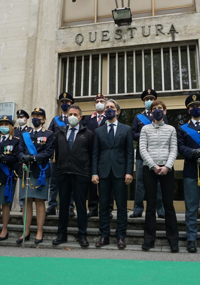 Un momento della festa della polizia (MerfePhoto)